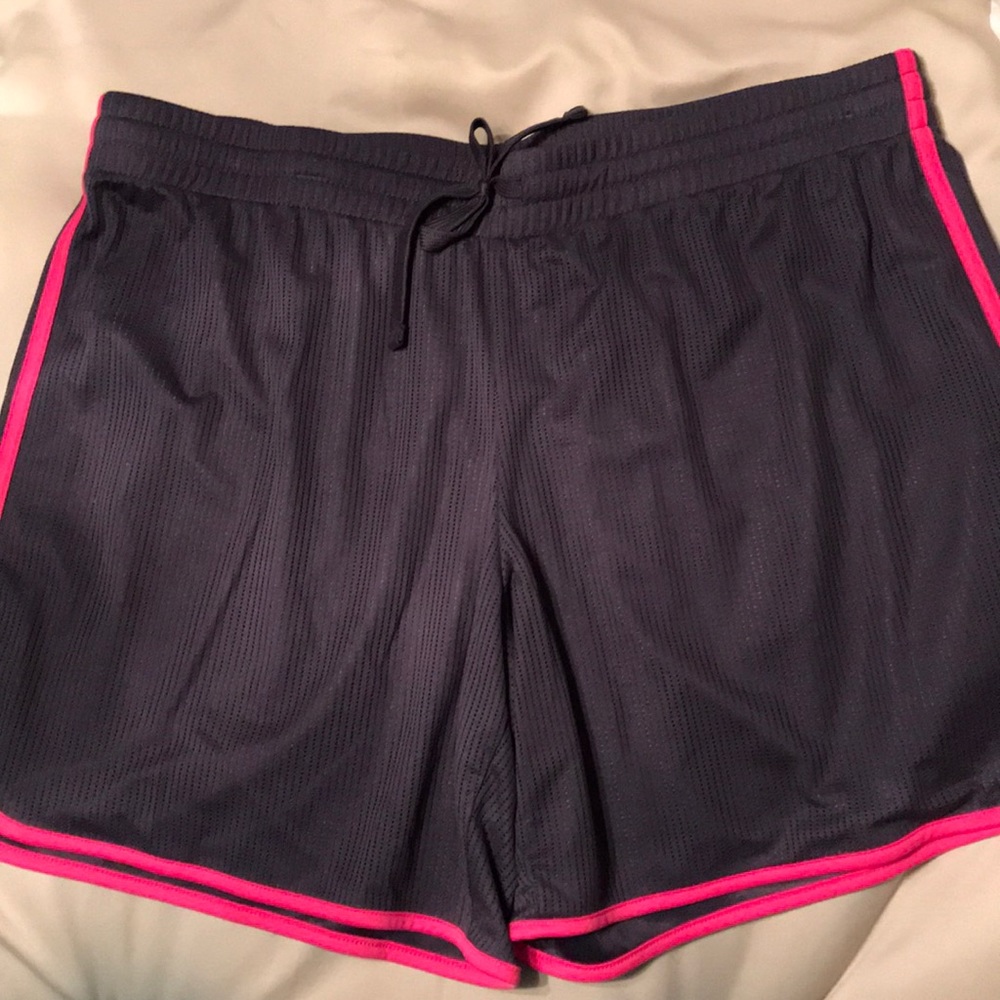 Athletic plus size shorts
